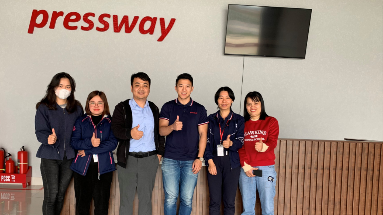 凱明塑膠 Pressway導入案例