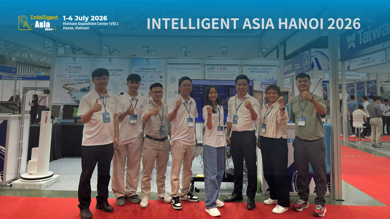 Intelligent Asia Hanoi 2026 鼎新數智 V15 攤位影片回顧
