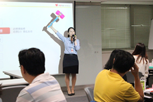 鼎新講師講解活動流程